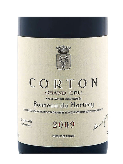 BONNEAU DE MARTRAY CORTON GRAND CRU 2009 COTE DE BEAUNE FRANCIA