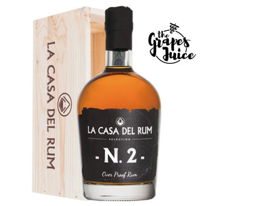 LA CASA DEL RUM N. 2 OVER PROOF RUM SELEZIONE FOURSQUARE BARBADOS