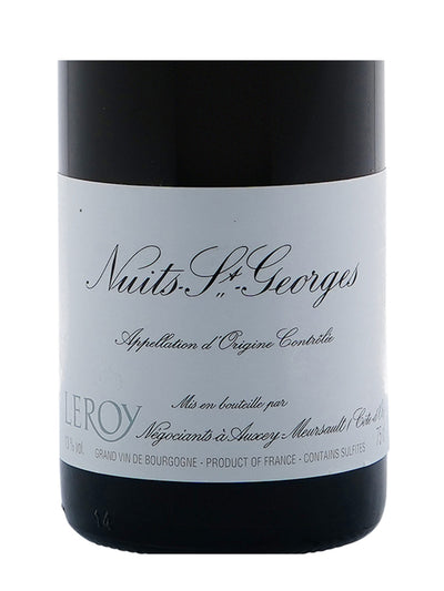 LEROY NUITS-SAINT-GEORGES 2017 COTE DE NUITS FRANCIA