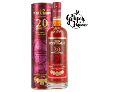 Ron Centenario Fundacion XX 20 Aniversario Rum Costarica