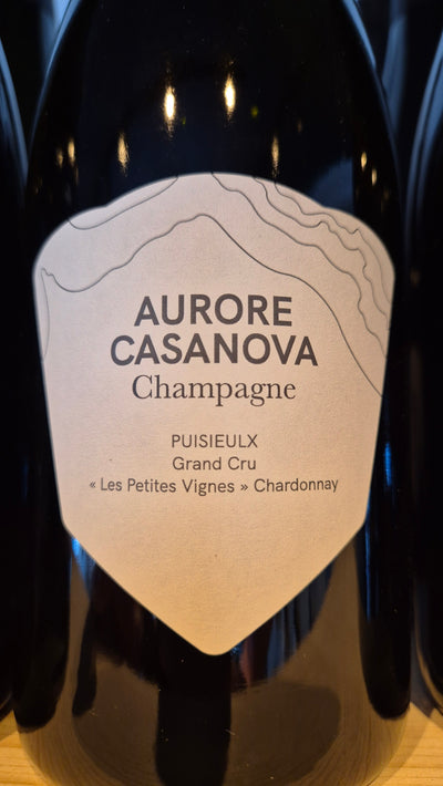 Aurore Casanova Puisieulx Grand Cru Les Petites Vignes Chardonnay Champagne Francia