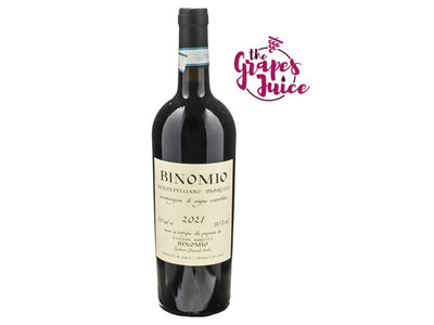 BINOMIO MONTEPULCIANO D'ABRUZZO DOC 2021 ABRUZZO