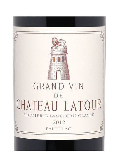 CHATEAU LATOUR 2012 PREMIER GRAND CRU CLASSE PAUILLAC FRANCIA