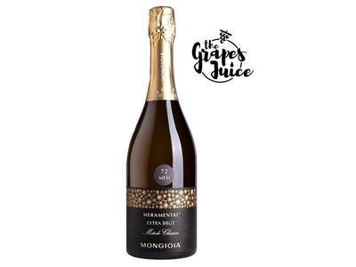 MONGIOIA MERAMENTAE 72 MONTHS BLACK LABEL METODO CLASSICO EXTRA BRUT 2015 PIEMONTE