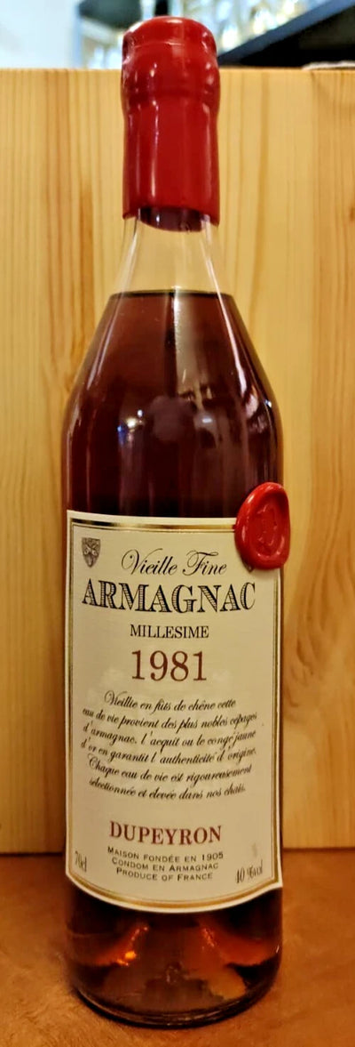 Dupeyron Armagnac 1981 Francia