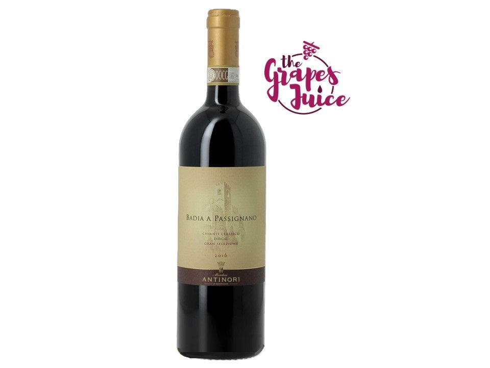 Marchesi Antinori Badia a Passignano 2016 Chianti Classico Gran Selezione DOCG Toscana