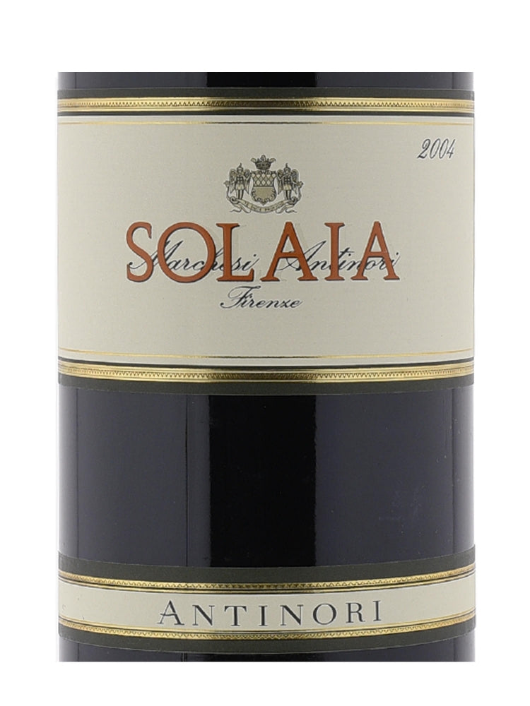 MARCHESI ANTINORI SOLAIA 2004 RED WINE TUSCANY IGT