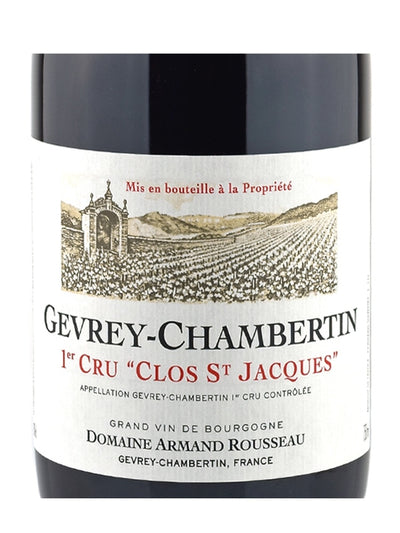 DOMAINE ARMAND ROUSSEAU CLOS SAINT-JACQUES 2013 GEVREY-CHAMBERTIN PREMIER CRU FRANCIA