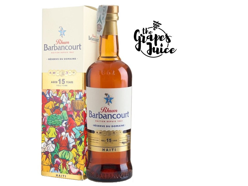 RHUM BARBANCOURT RESERVE DU DOMAINE 15 Y.O. RUM HAITI