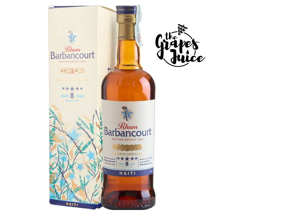 RHUM BARBANCOURT RESERVE SPECIALE 8 Y.O. RUM HAITI