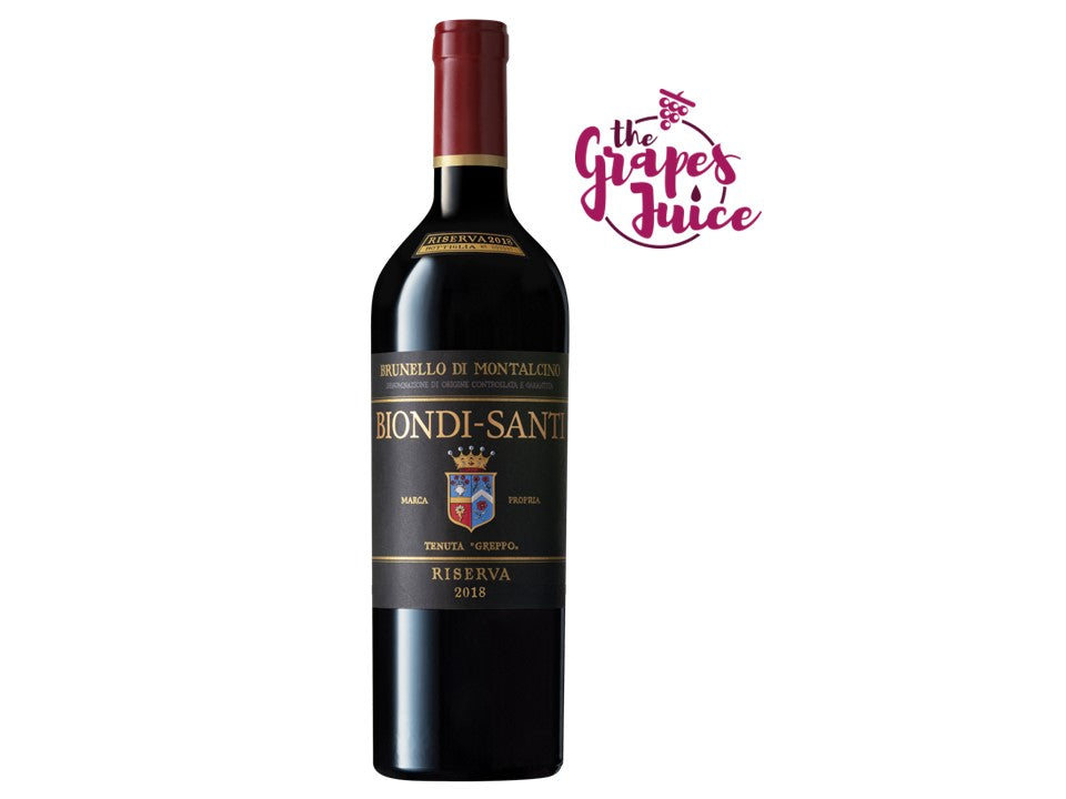 BIONDI SANTI TENUTA GREPPO RISERVA 2018 BRUNELLO DI MONTALCINO DOCG TOSCANA