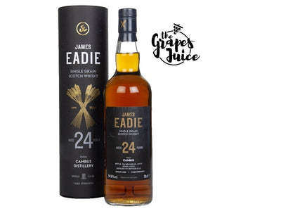 CAMBUS 1993 24 Y.O. SCOTCH WHISKY SINGLE GRAIN SHERRY CASK FINISH JAMES EADIE