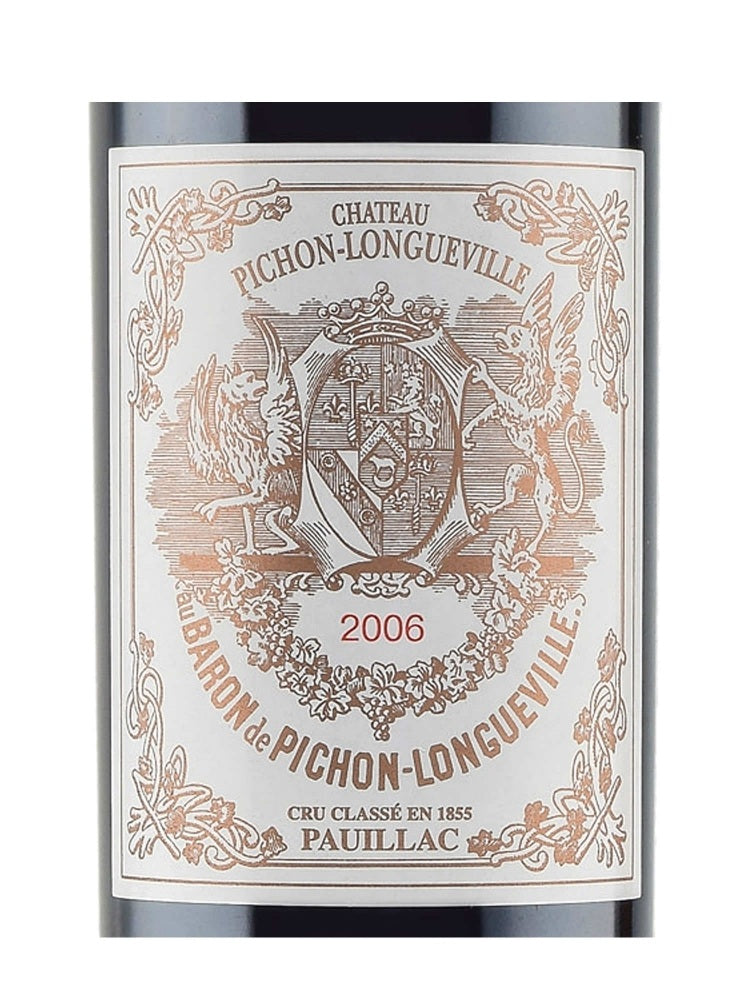 CHATEAU PICHON-LONGUEVILLE AU BARON DE PICHON-LONGUEVILLE 2006 PAUILLAC FRANCIA