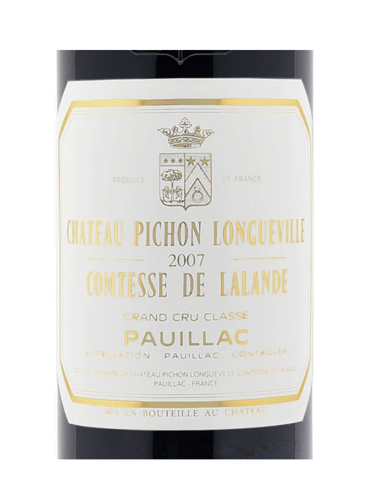 CHATEAU PICHON LONGUEVILLE COMTESSE DE LALANDE 2007 PAUILLAC FRANCIA
