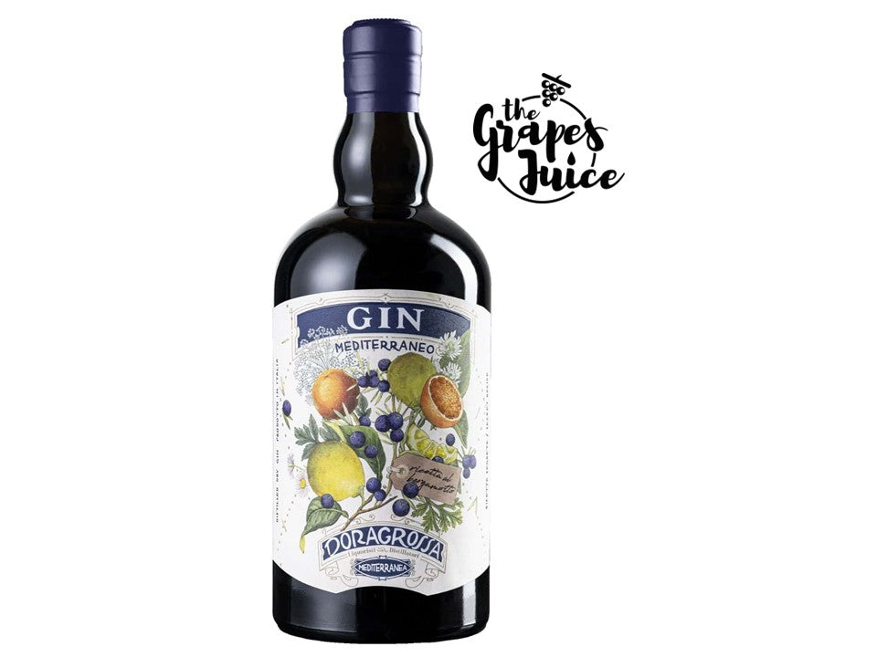 Doragrossa Gin Mediterraneo al Bergamotto Piemonte Italia