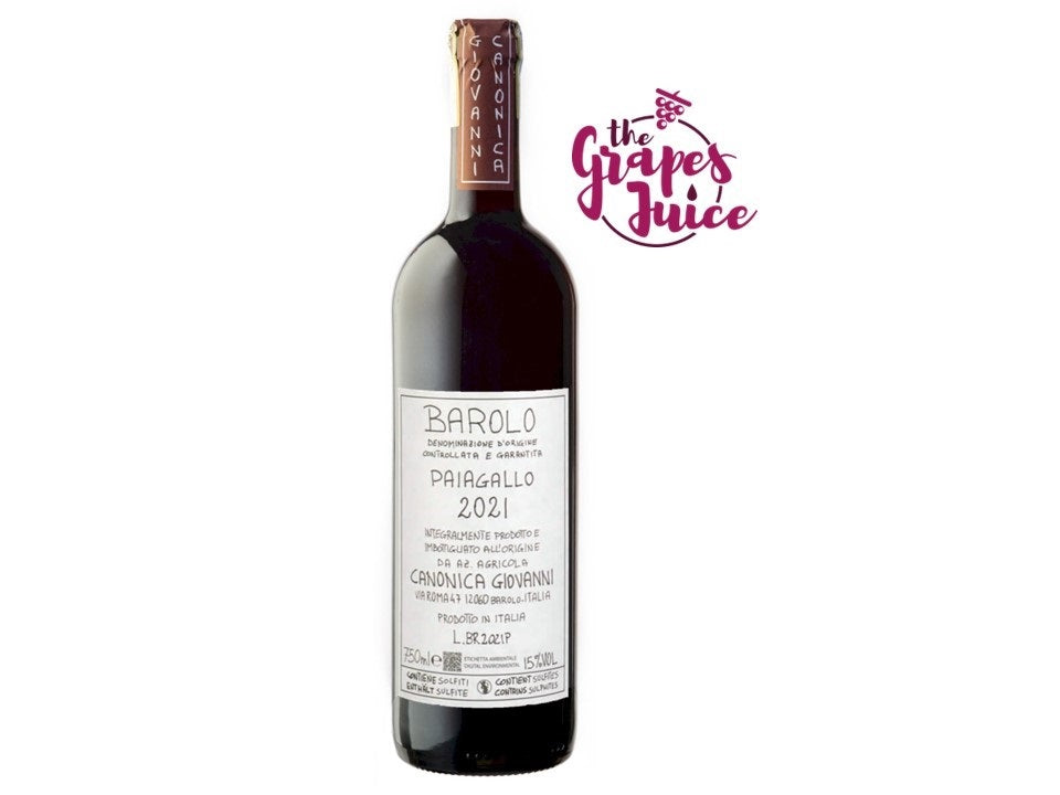 GIOVANNI CANONICA PAIAGALLO 2021 BAROLO DOCG PIEMONTE