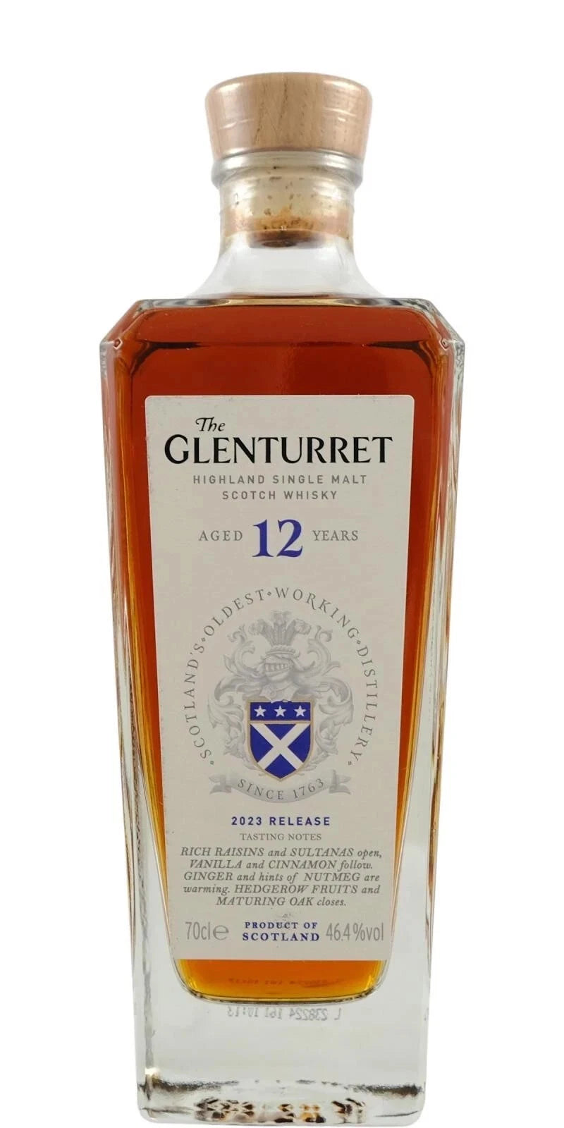 Glenturret 12 Y.O. Scotch Whisky Highland Single Malt Release 2023