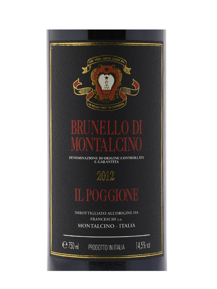 IL POGGIONE BRUNELLO DI MONTALCINO DOCG 2012 TOSCANA