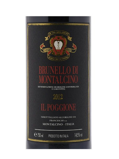 Il Poggione Brunello di Montalcino DOCG 2012 Toscana