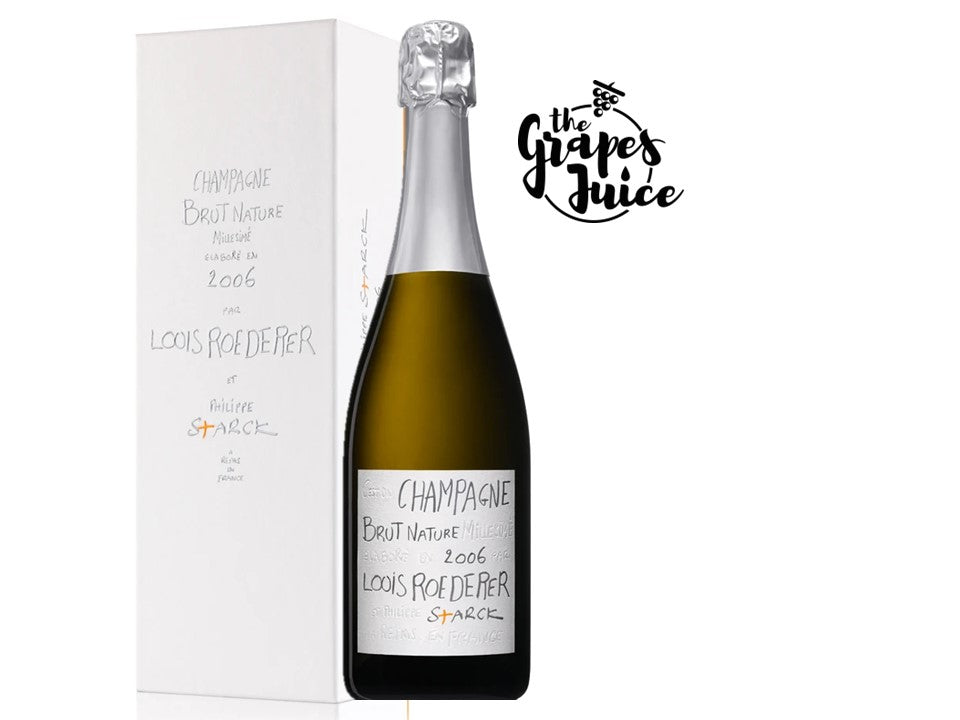 LOUIS ROEDERER ET PHILIPPE STARCK BRUT NATURE MILLESIME 2006 CHAMPAGNE FRANCIA