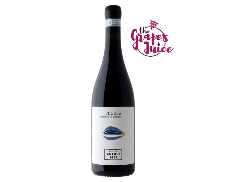 MASSERIA CUTURI CHIDRO 2022 6BT PRIMITIVO DI MANDURIA DOC PUGLIA