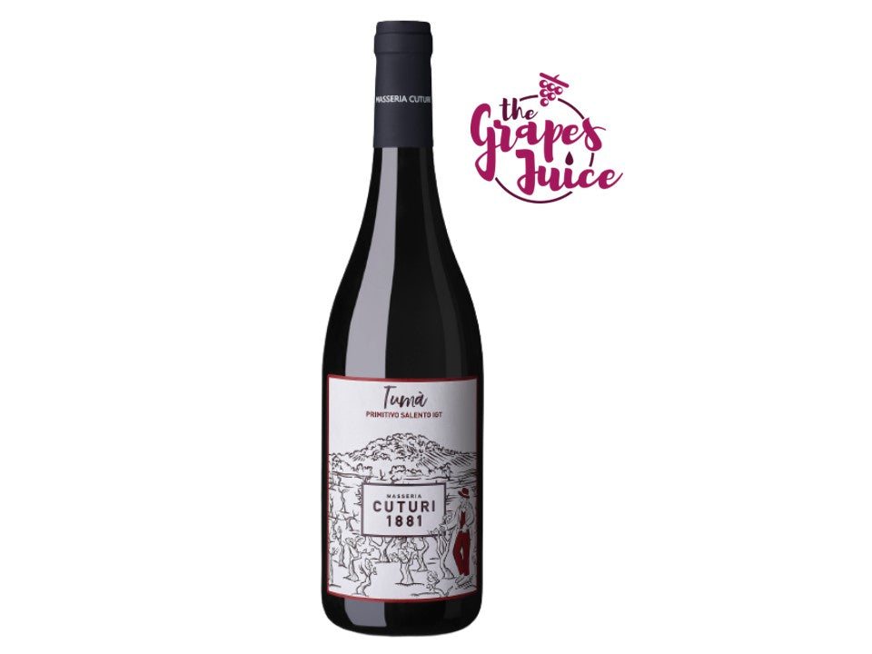 MASSERIA CUTURI TUMA 2024 6BT PRIMITIVO SALENTO IGT PUGLIA