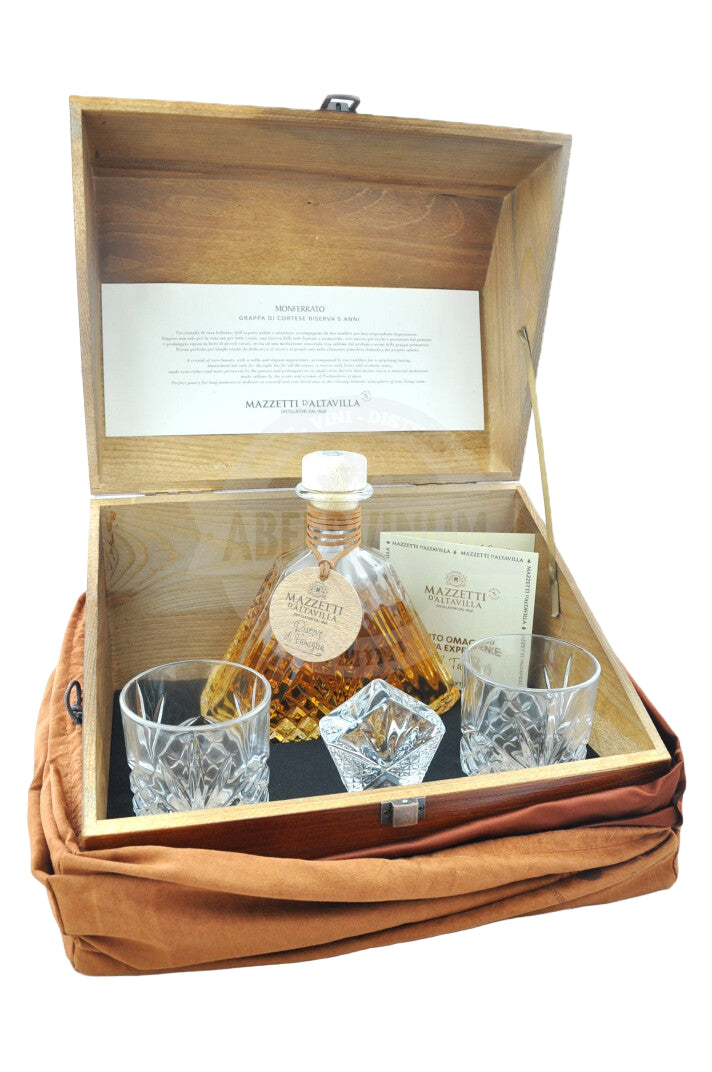 Mazzetti d'Altavilla Grappa Cortese Riserva 5 anni Cristallo Alto Monferrato Piemonte