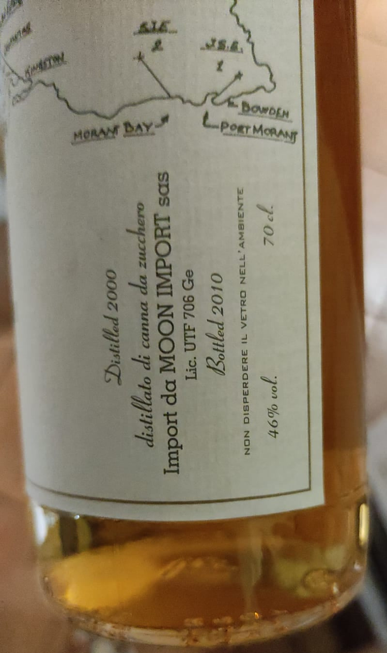 SUGAR ESTATES MONYMUSK DISTILLERY 2000 10 Y.O. RUM AGRICOLE JAMAICA