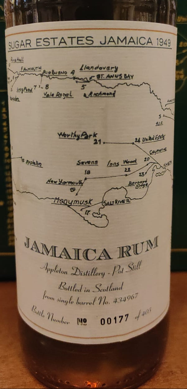 SUGAR ESTATES APPLETON DISTILLERY 2013 8 Y.O. RUM AGRICOLE JAMAICA