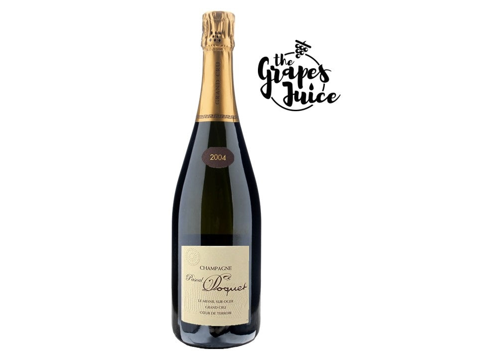 Pascal Doquet Grand Cru Le Mesnil-sur-Oger Blanc de Blancs Coeur de Terroir 2004 Champagne Brut
