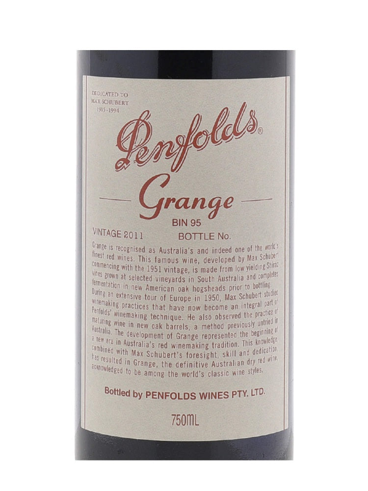 Penfolds Grange Bin 95 2011 Australia