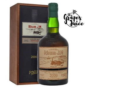J.M RHUM VIEUX AGRICOLE MILLESIME 2006 MARTINICA
