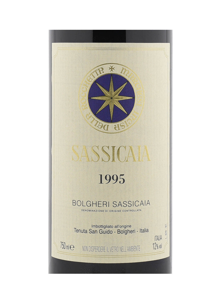 TENUTA SAN GUIDO SASSICAIA BOLGHERI 1995 TOSCANA