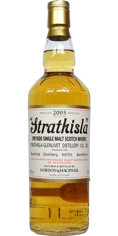 Strathisla 2005 11 Y.O. Scotch Whisky Single Malt Gordon & MacPhail