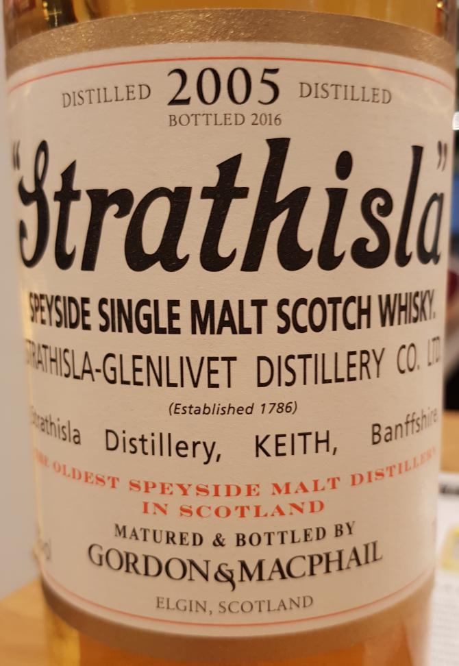 Strathisla 2005 11 Y.O. Scotch Whisky Single Malt Gordon & MacPhail