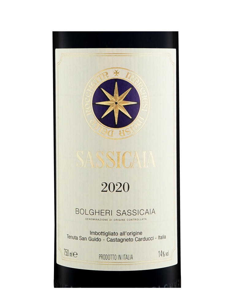 Tenuta San Guido Sassicaia Bolgheri 2020 Toscana