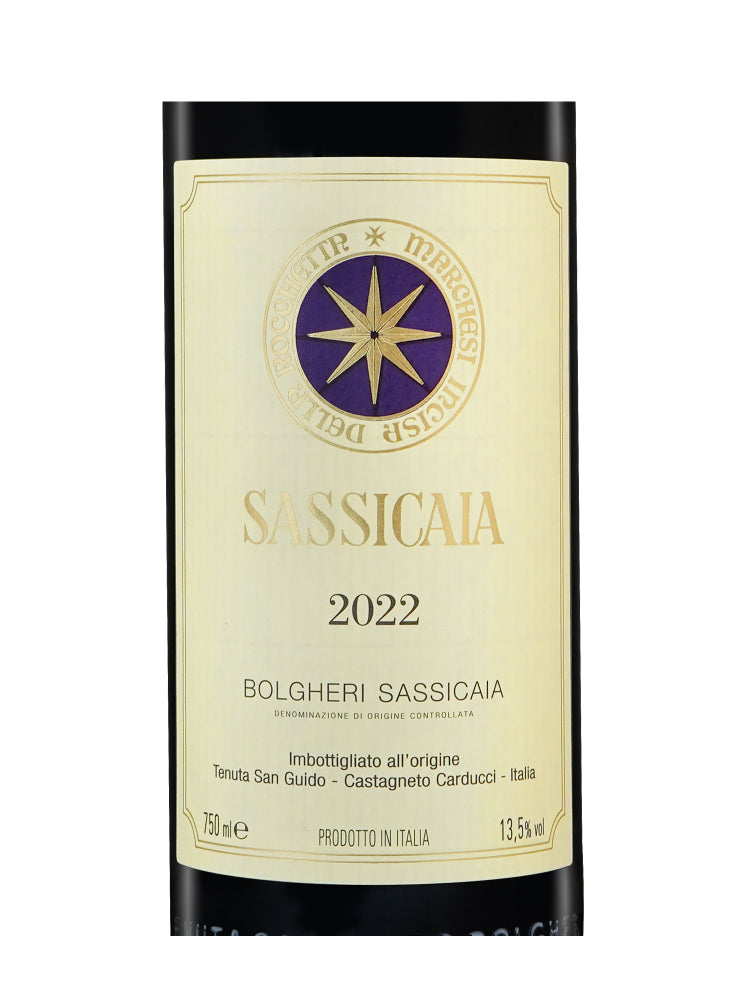 Tenuta San Guido Sassicaia Bolgheri 2022 Toscana