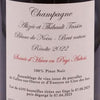 Alizée et Thibault Tassin Soirée d'Hiver en Pays Aubois Blanc de Noirs Brut Nature R22 Champagne Francia