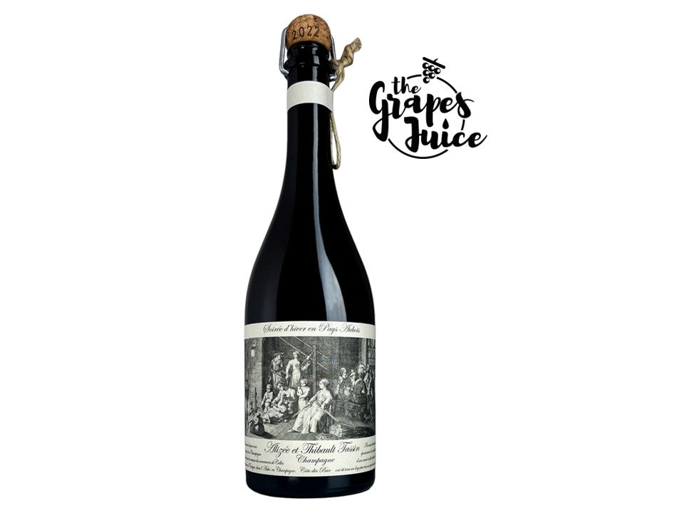 Alizée et Thibault Tassin Soirée d'Hiver en Pays Aubois Blanc de Noirs Brut Nature R22 Champagne Francia