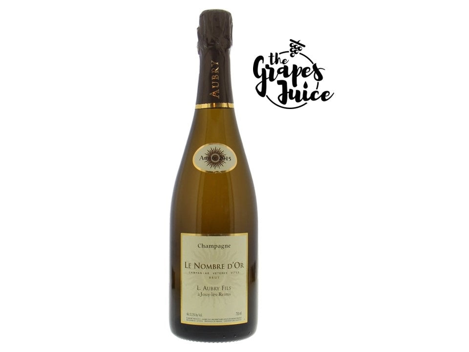AUBRY LE NOMBRE D'OR CAMPANIAE VETERES VITES BRUT 2015 CHAMPAGNE FRANCIA