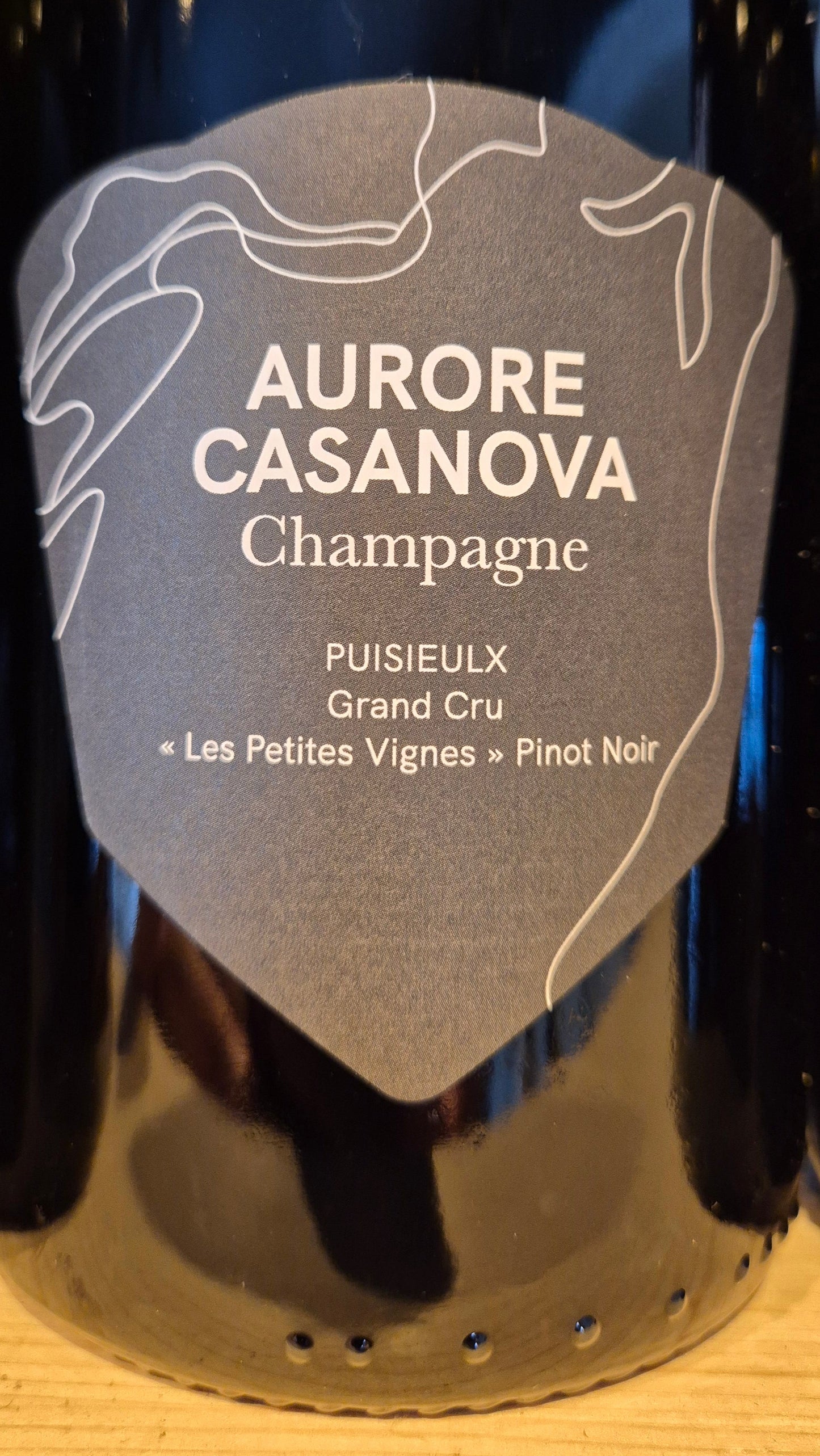 Aurore Casanova Puisieulx Grand Cru Les Petites Vignes Pinot Noir Champagne Francia