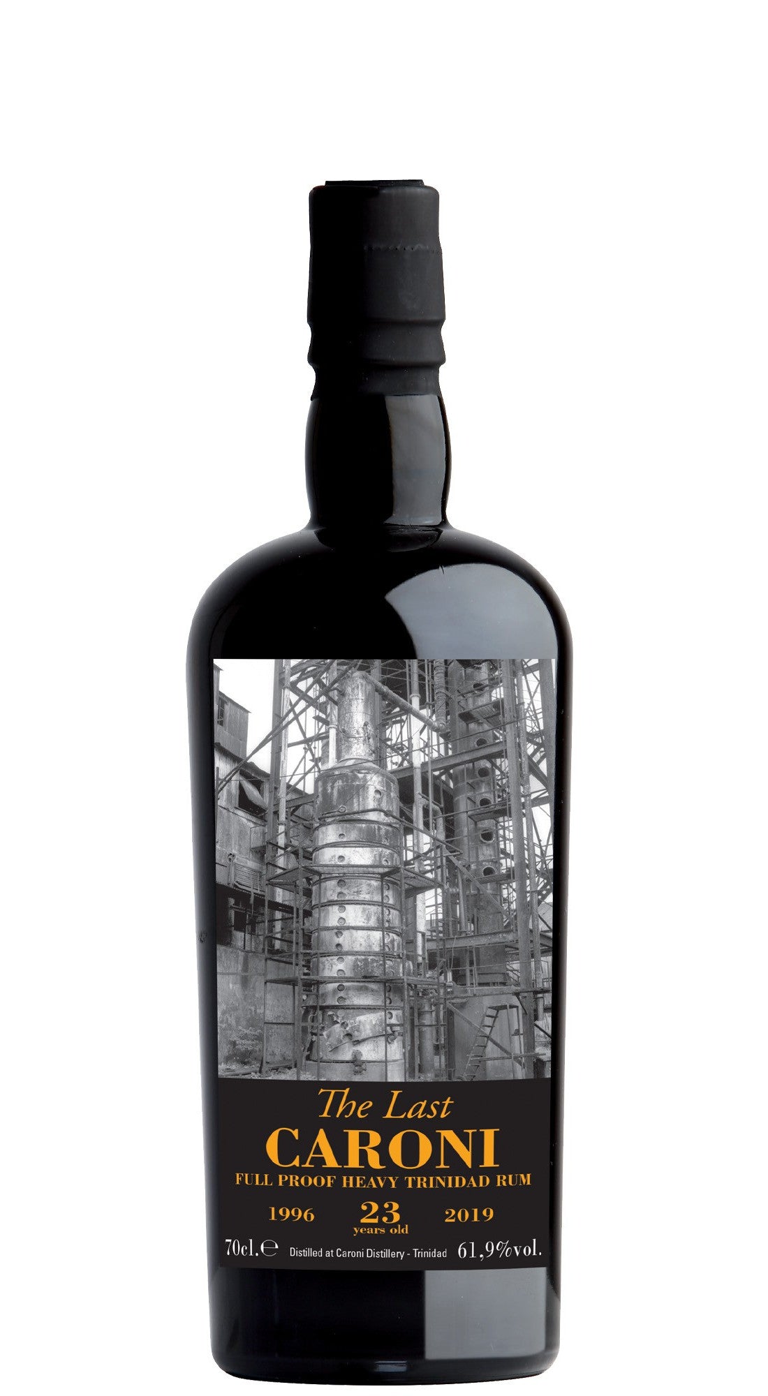 Caroni The Last 1996 23 Y.O. Full Proof Heavy Trinidad Rum 39rd Release
