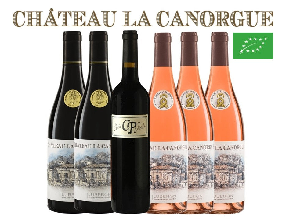Château La Canorgue Box 6BT Coin Perdu Rouge Rosé Rodano Francia