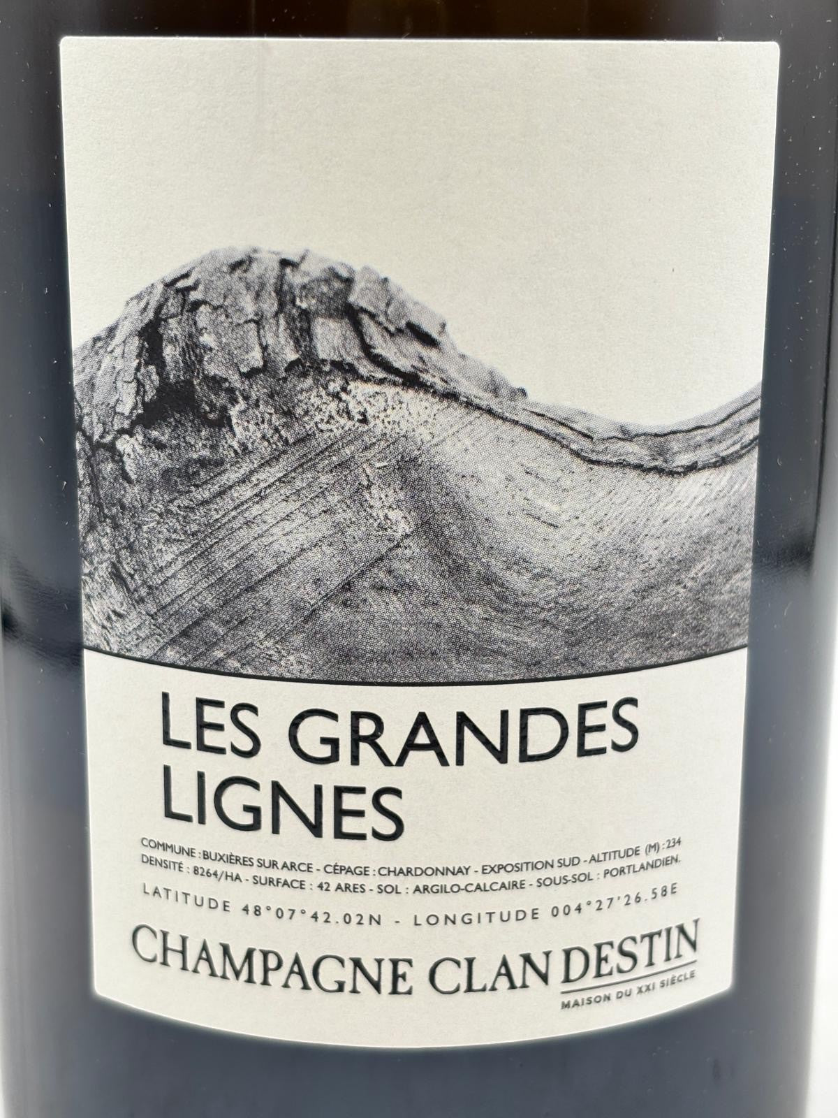 Clandestin Les Grandes Lignes Brut Nature 2020 Champagne Francia