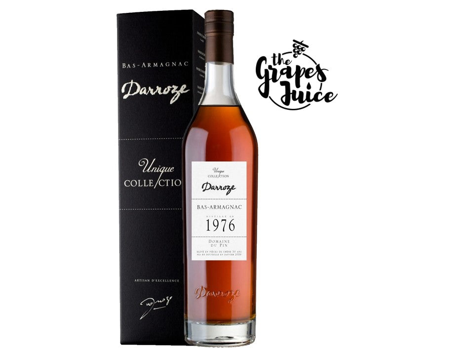 Darroze Unique Collection Domaine du Pin Bas Armagnac 1976 Francia
