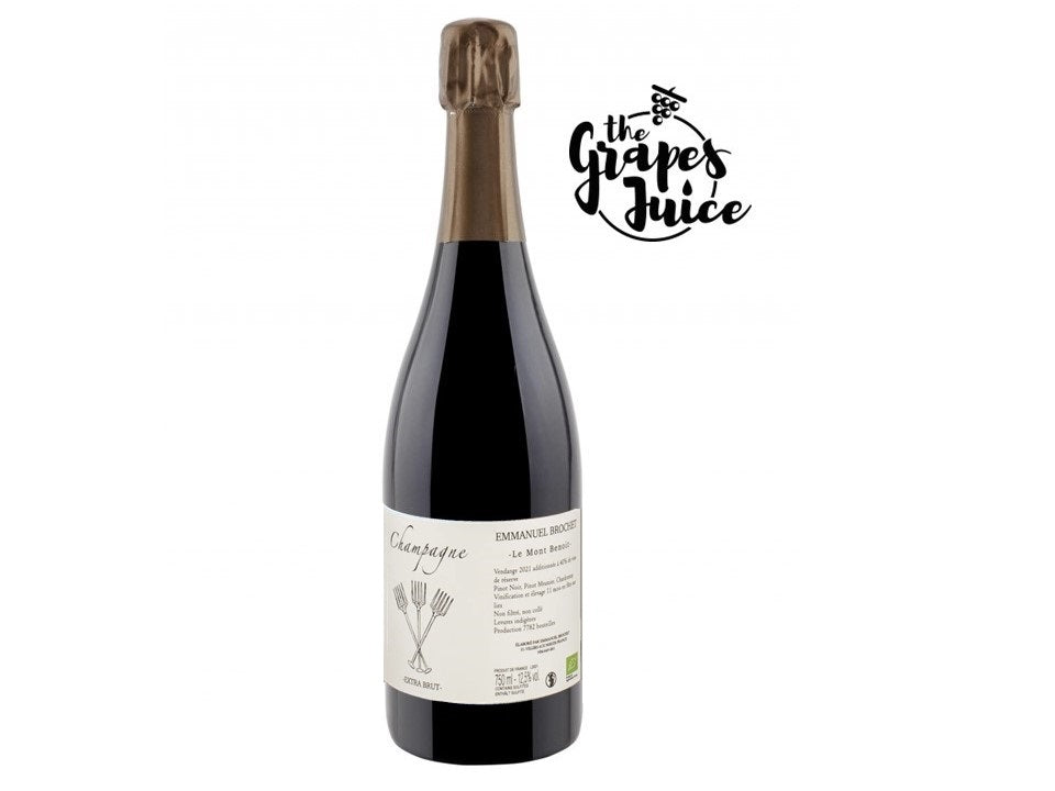 Emmanuel Brochet le Mont Benoit Premier Cru Extra Brut V21 Champagne Francia