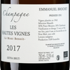Emmanuel Brochet les Hautes Vignes le Mont Benoit Premier Cru Extra Brut 2017 Champagne Francia