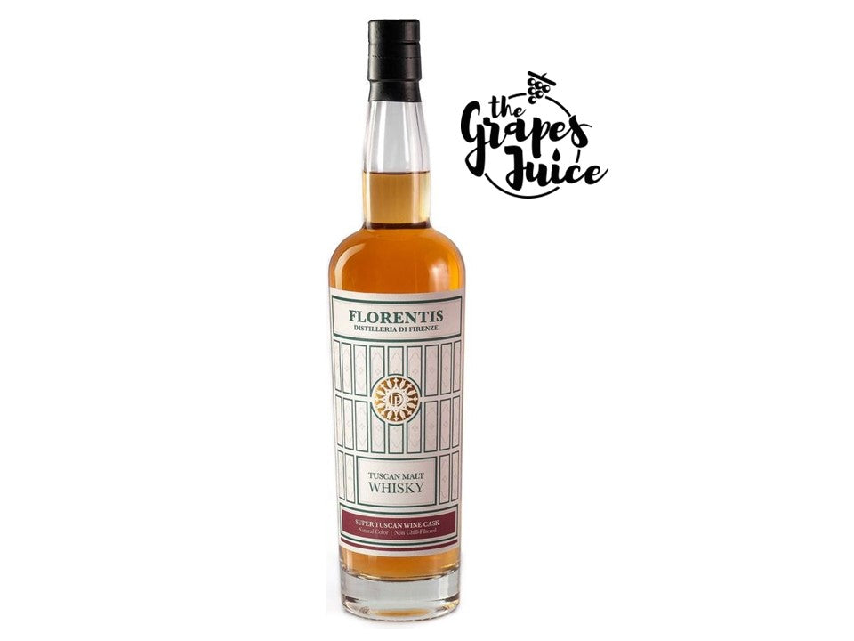 FLORENTIS SUPER TUSCAN WINE CASK MALT WHISKY ITALIA