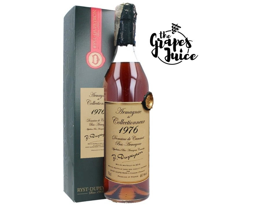 DUPEYRON ARMAGNAC DU COLLECTIONNEUR 1976 DOMAINE DE CAMMAT BAS ARMAGNAC FRANCIA
