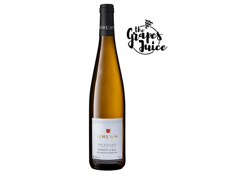 GRUSS ARGILES BLANCHES PINOT GRIS 2013 ALSACE FRANCIA
